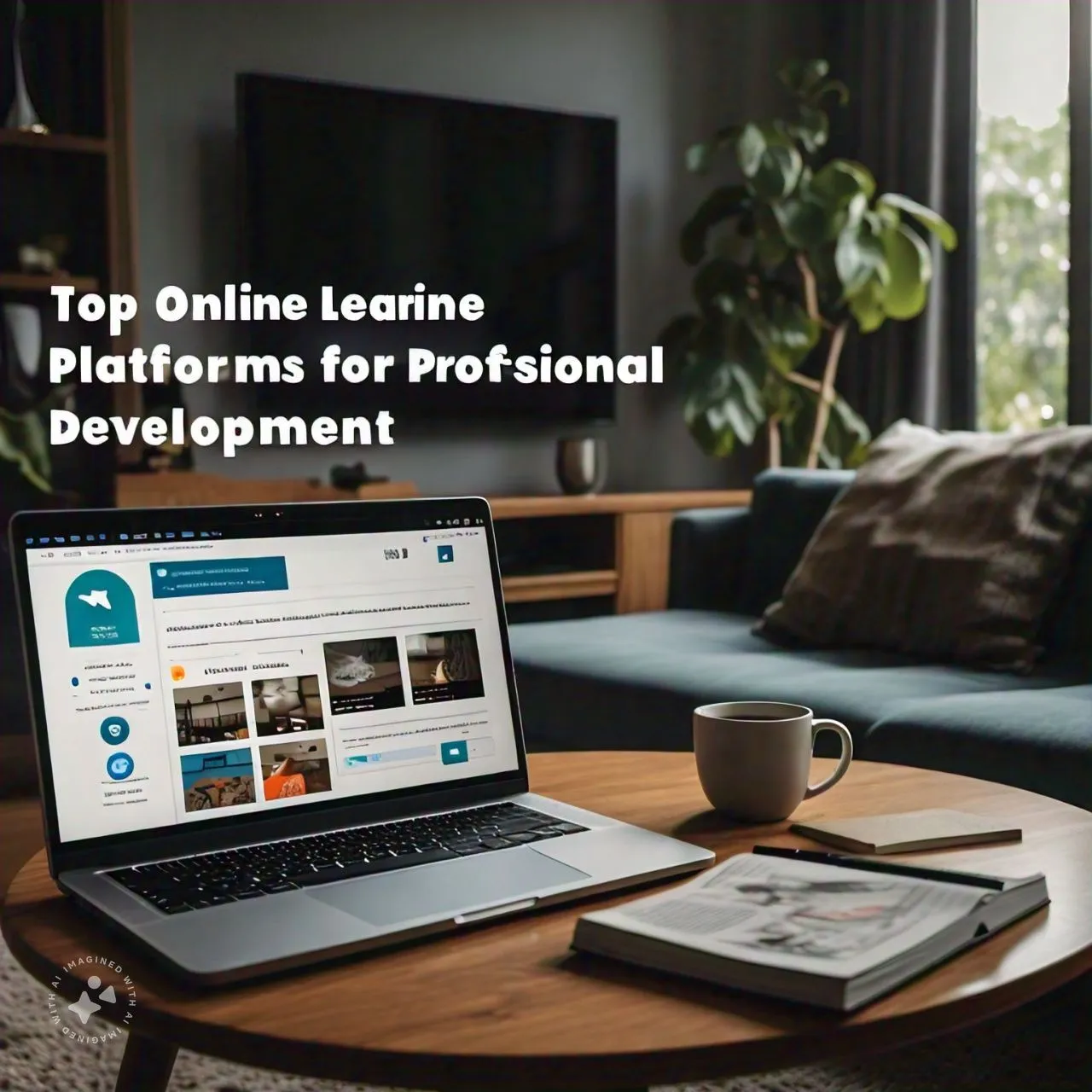 Top Online Learning Platforms for Professional Development Image generated by Meta AI